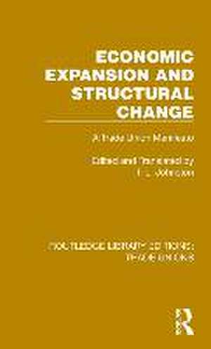 Economic Expansion and Structural Change: A Trade Union Manifesto de T. L. Johnston