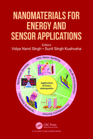 Nanomaterials for Energy and Sensor Applications de Vidya Nand Singh