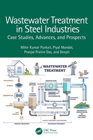 Wastewater Treatment in Steel Industries: Case Studies, Advances, and Prospects de Mihir Kumar Purkait