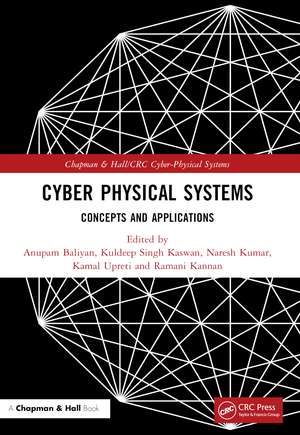 Cyber Physical Systems: Concepts and Applications de Anupam Baliyan