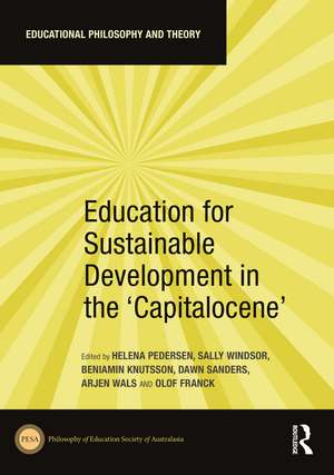 Education for Sustainable Development in the ‘Capitalocene’ de Helena Pedersen