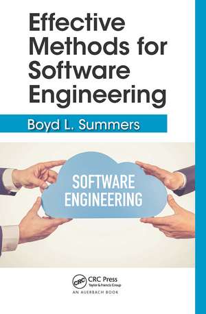 Effective Methods for Software Engineering de Boyd Summers