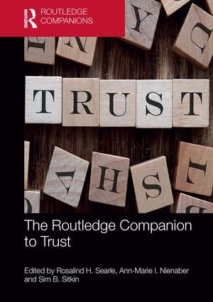 The Routledge Companion to Trust de Rosalind H. Searle