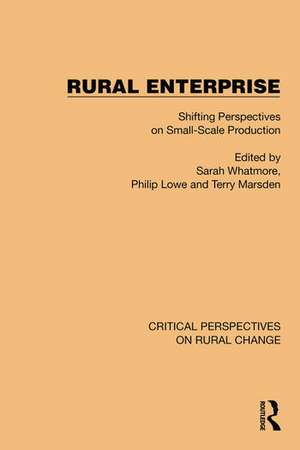 Rural Enterprise de Philip Lowe