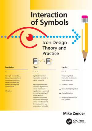 Interaction of Symbols: Icon Design Theory and Practice de Mike Zender