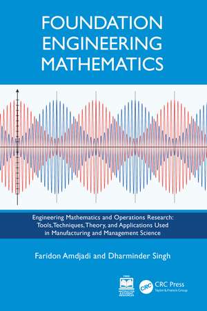 Foundation Engineering Mathematics de Faridon Amdjadi