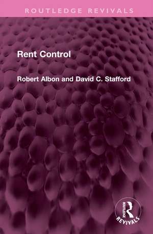 Rent Control de Robert Albon