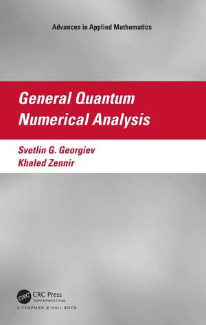 General Quantum Numerical Analysis de Svetlin G. Georgiev