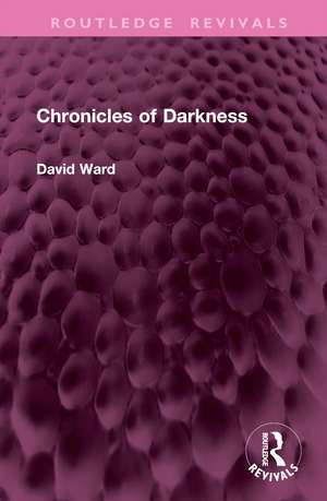 Chronicles of Darkness de David Ward