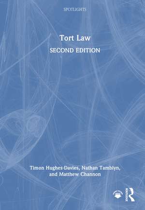Tort Law de Timon Hughes-Davies