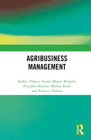 Agribusiness Management de Srishti Thakur