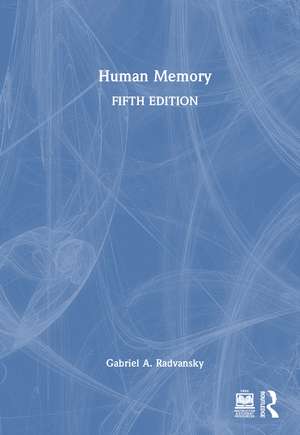 Human Memory de Gabriel A. Radvansky