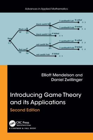 Introducing Game Theory and its Applications de Elliott Mendelson