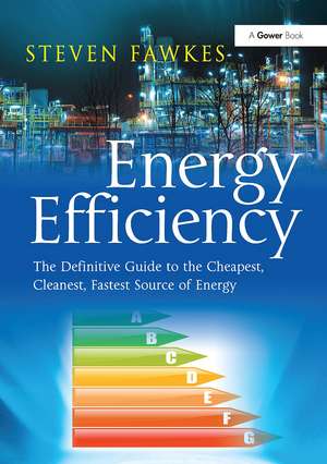 Energy Efficiency: The Definitive Guide to the Cheapest, Cleanest, Fastest Source of Energy de Steven Fawkes