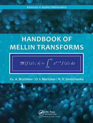 Handbook of Mellin Transforms de Yu. Brychkov