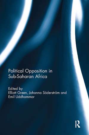 Political Opposition and Democracy in Sub-Saharan Africa de Elliott Green