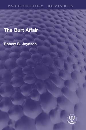 The Burt Affair de Robert B. Joynson