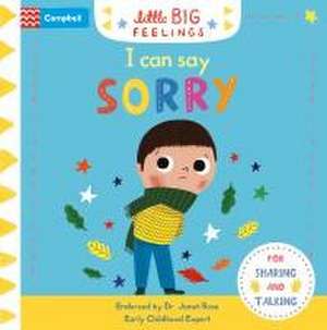 I Can Say Sorry de Campbell Books