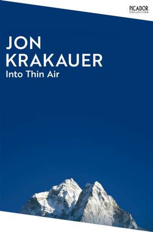 Into Thin Air de Jon Krakauer