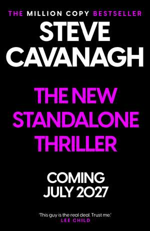 Untitled Standalone Thriller de Steve Cavanagh
