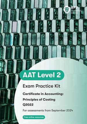 AAT Principles of Costing de BPP Learning Media