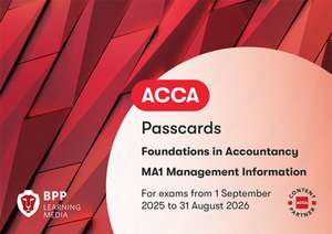 FIA Management Information MA1 de Bpp Learning Media