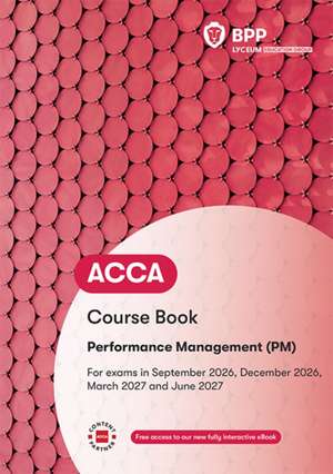 ACCA Performance Management de Bpp Learning Media
