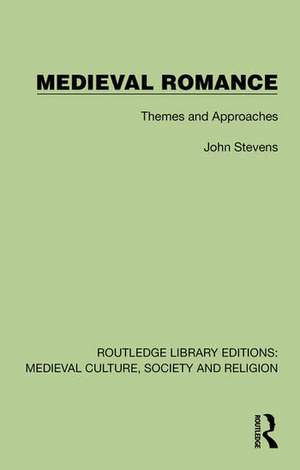 Medieval Romance de John Stevens
