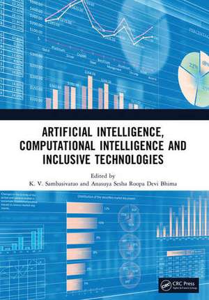 Artificial Intelligence, Computational Intelligence and Inclusive Technologies de Anasuya Sesha Roopa Devi Bhima