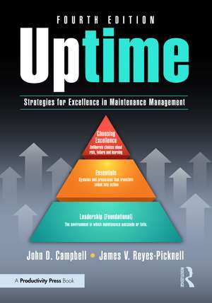 Uptime: Strategies for Excellence in Maintenance Management de John D. Campbell