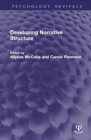Developing Narrative Structure de Allyssa McCabe