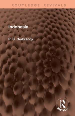 Indonesia de P. S. Gerbrandy