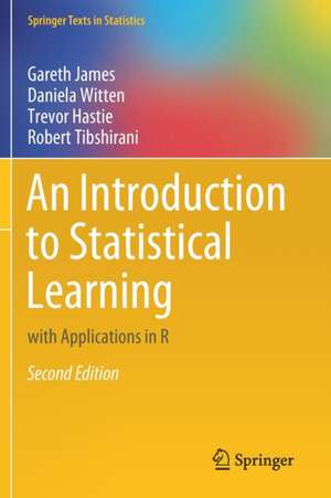 An Introduction to Statistical Learning: with Applications in R de Gareth James