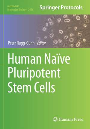 Human Naïve Pluripotent Stem Cells de Peter Rugg-Gunn