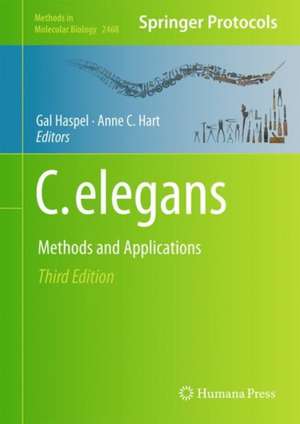 C. elegans: Methods and Applications de Gal Haspel