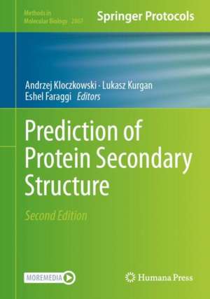 Prediction of Protein Secondary Structure de Andrzej Kloczkowski