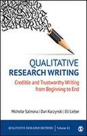 Qualitative Research Writing de Michelle Salmona