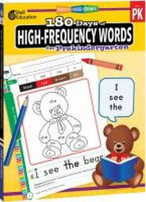 180 Days(tm) High-Frequency Words for Prekindergarten de Darcy Mellinger