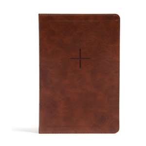 CSB Every Day with Jesus Daily Bible, Brown Leathertouch de Selwyn Hughes