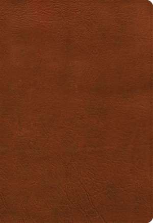 NASB Super Giant Print Reference Bible, Burnt Sienna Leathertouch de Holman Bible Publishers