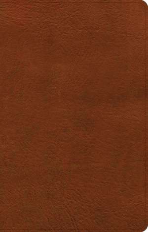 NASB Large Print Personal Size Reference Bible, Burnt Sienna Leathertouch, Indexed de Holman Bible Publishers