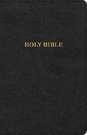 KJV Thinline Bible, Black Leathertouch de Holman Bible Publishers