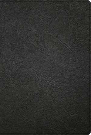 KJV Large Print Thinline Bible, Black Genuine Leather de Holman Bible Publishers