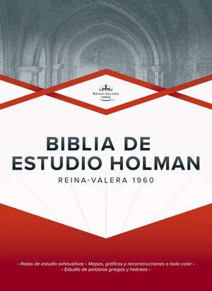 Rvr 1960 Biblia de Estudio Holman, Tapa Dura de B&h Español Editorial