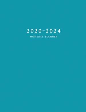 2020-2024 Monthly Planner de Edward Planners