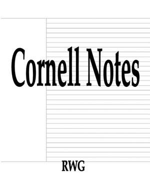 Cornell Notes de Rwg