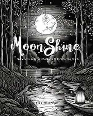 Moon Shine Dark Theme Coloring Book de Raz &. Indie Hansen