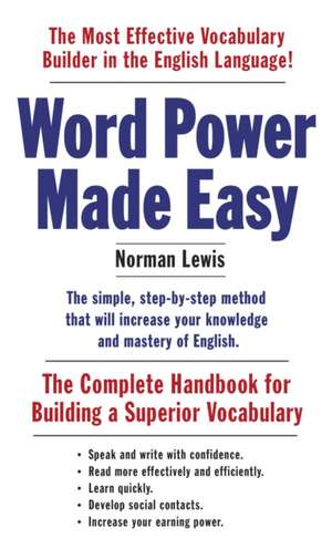 Word Power Made Easy books-express.ro