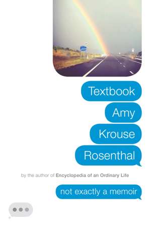 Textbook Amy Krouse Rosenthal de Amy Krouse Rosenthal