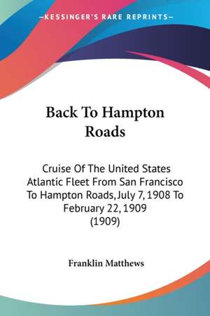 Back To Hampton Roads de Franklin Matthews